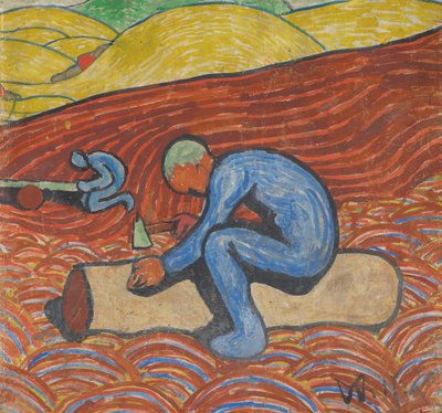 I lavoratori del legno da Wilhelm Morgner