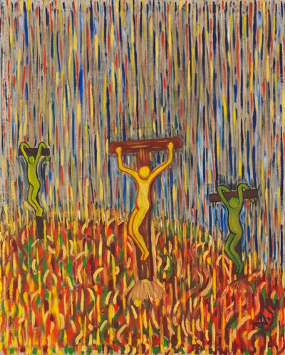 La Crocifissione da Wilhelm Morgner