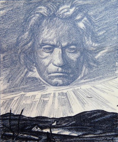 Un Tributo al Genio di Beethoven, illustrazione da 