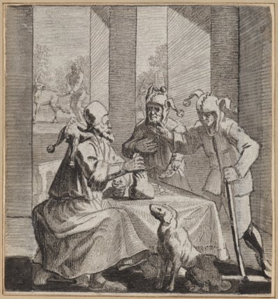 Il folle che riceve il borg da Wilhelm Stettler