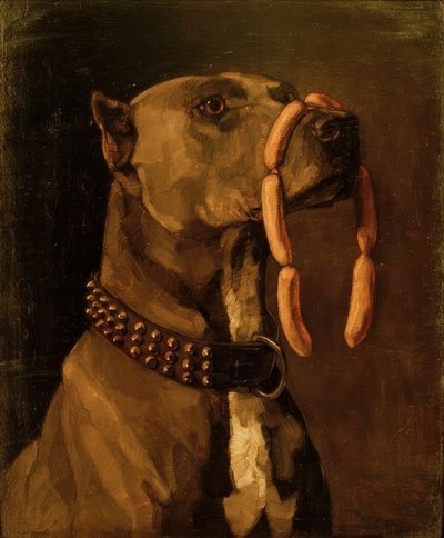 Dogge con salsicce da Wilhelm Trübner