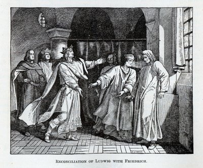Riconciliazione di Ludwig con Friedrich da Wilhelm Werthmann