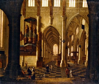 Interno di chiesa da Wilhelm van Ehrenberg