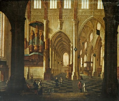 Interno di una Chiesa, c.1660 da Wilhelm van Ehrenberg