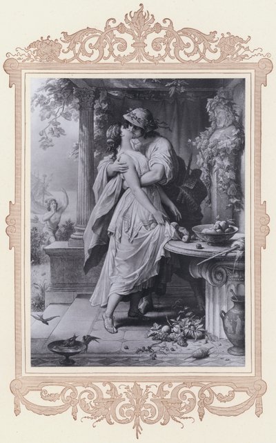 Dora, Alexis e Dora da Wilhelm von (after) Kaulbach