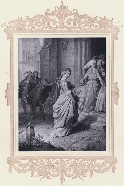 Gretchen, Kirchgang da Wilhelm von (after) Kaulbach
