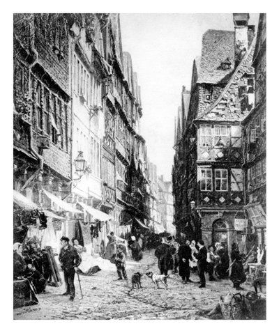 Il ghetto di Francoforte da Wilhelm von Hanno