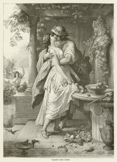 Alessio e Dora da Wilhelm von Kaulbach