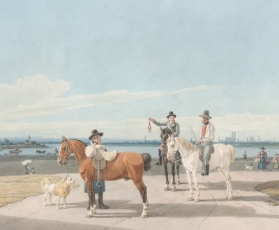 Cavalieri vicino a Monaco, 1830 da Wilhelm von Kobell