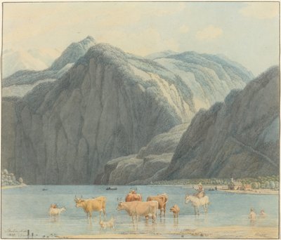 Königsee con le Scogliere di San Bartolomeo da Wilhelm von Kobell