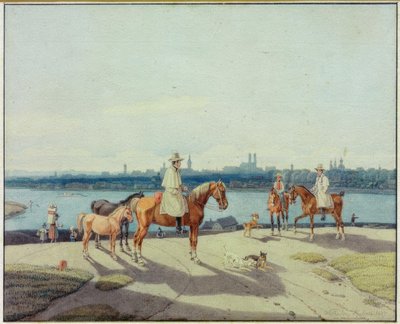 Cavaliere sulla riva dell