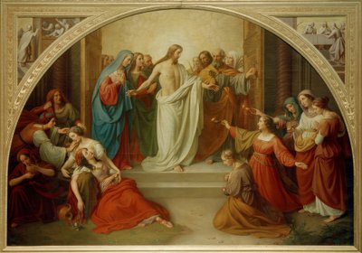Le vergini sagge e stolte da Friedrich Wilhelm von Schadow