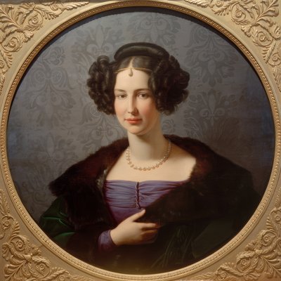 Wilhelmine Luise Principessa di Prussia da Friedrich Wilhelm von Schadow