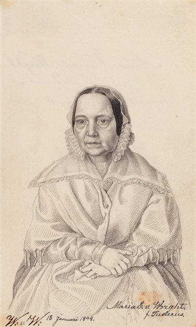 Maria Elisabeth von Wright, la madre dell