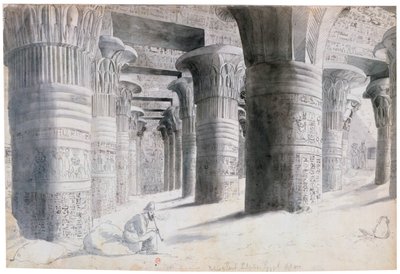 Portico di Esuch, Egitto, 1822 da Wilkinson