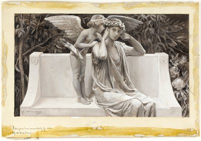 Pallida divenne la sua immortalità, per il dolore di tutti questi amanti da Will Hicock Low