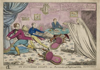 Il fantasma di mio padre, o la resa del diritto e del titolo, 1829 da Will Sparks