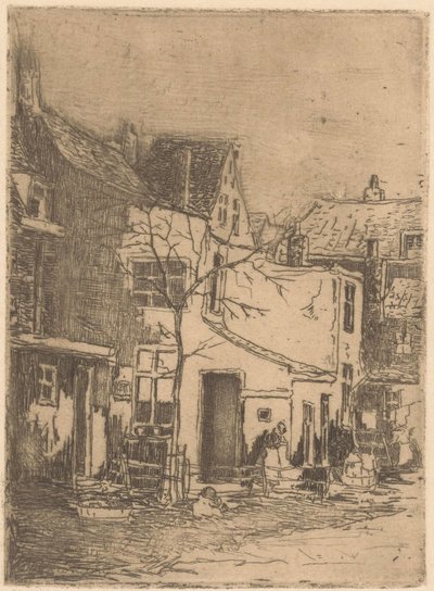 Case a Rijswijk da Willem Adrianus Grondhout (signed by artist)
