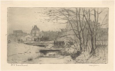 Primavera da Willem Adrianus Grondhout (signed by artist)