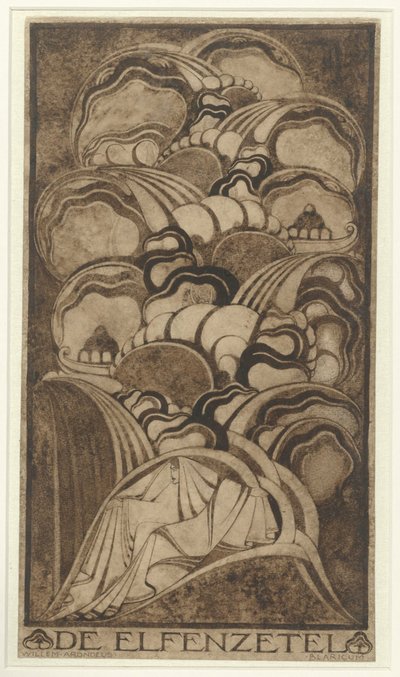 Il Trono degli Elfi da Willem Arondéus (signed by artist)