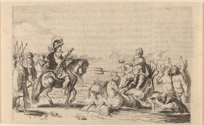 Alessandro Magno e Nettuno da Willem Basse