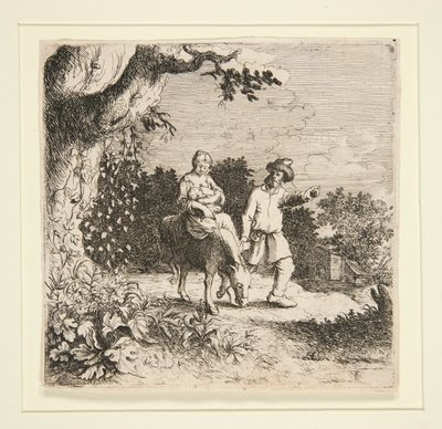 La fuga in Egitto da Willem Basse