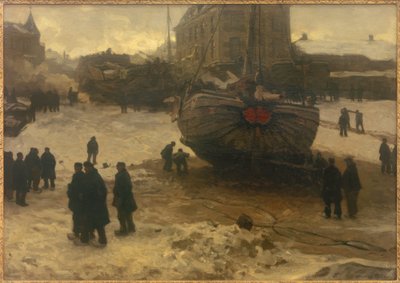 Barche da pesca a Scheveningen da Willem Bastiaan Tholen