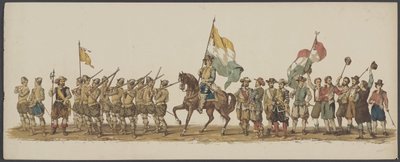 Parata di Delft del 1862, primo e secondo gruppo (Quarto Lustrum dell