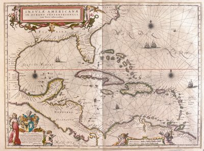 Caraibi, Hounduras e Florida, in 