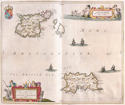 Garnsey - isole jersey, in 