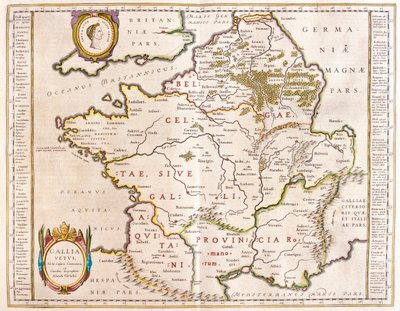 Impero romano durante Cesare, in "Theatrum Orbis Terrarum, sive Atlas Novus" di Willem Blaeu, Amsterdam da Willem Blaeu