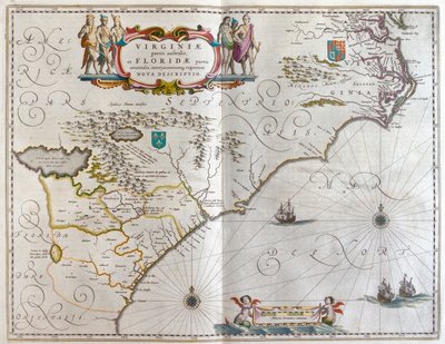 Sud-est, in "Theatrum Orbis Terrarum, sive Atlas Novus" di Willem Blaeu, Amsterdam da Willem Blaeu
