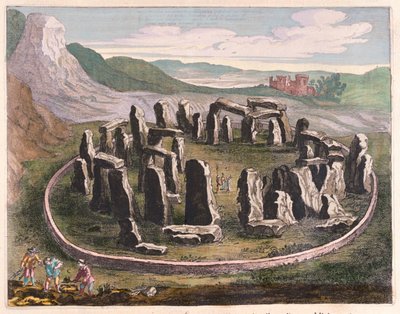 Stonehenge, in "Theatrum Orbis Terrarum, sive Atlas Novus" di Willem Blaeu, Amsterdam da Willem Blaeu