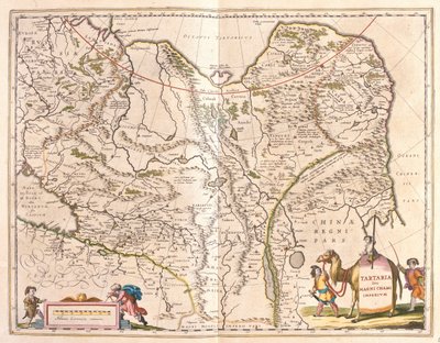 Tartaria e parte settentrionale della Cina e Corea, in 