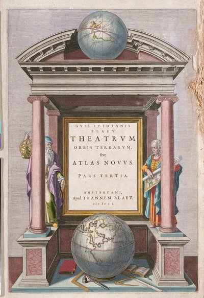in "Theatrum Orbis Terrarum, sive Atlas Novus" di Willem Blaeu, Amsterdam da Willem Blaeu