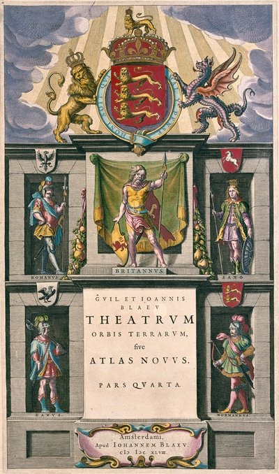 in "Theatrum Orbis Terrarum, sive Atlas Novus" di Willem Blaeu, Amsterdam da Willem Blaeu