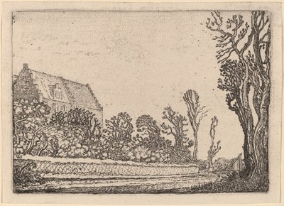 La casa con il frontone a gradini da Willem Buytewech
