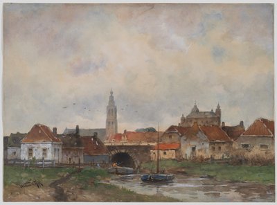 Chiusa superiore a Steenbergen, 1800s da Willem C Rik