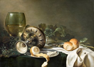 Natura morta da Willem Claesz. Heda