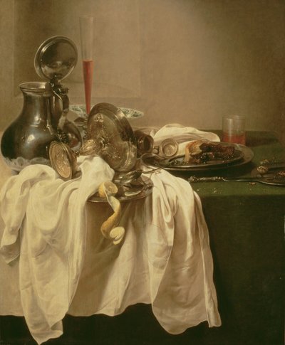 Natura morta da Willem Claesz. Heda