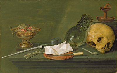 Vanitas, 1628 da Willem Claesz. Heda