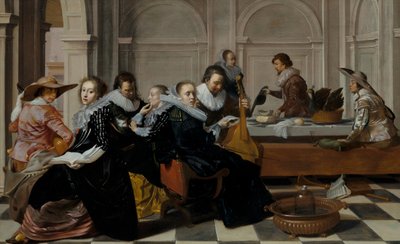 Festa musicale da Willem Cornelisz Duyster