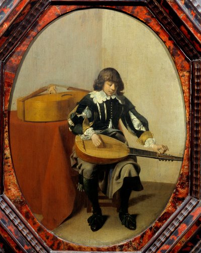 Giovane musicista da Willem Cornelisz Duyster