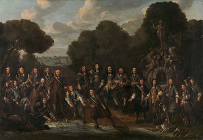 Allegoria del fiorire della pesca olandese dopo la seconda guerra anglo-olandese (1665-67) da Willem Eversdijck (attributed to)