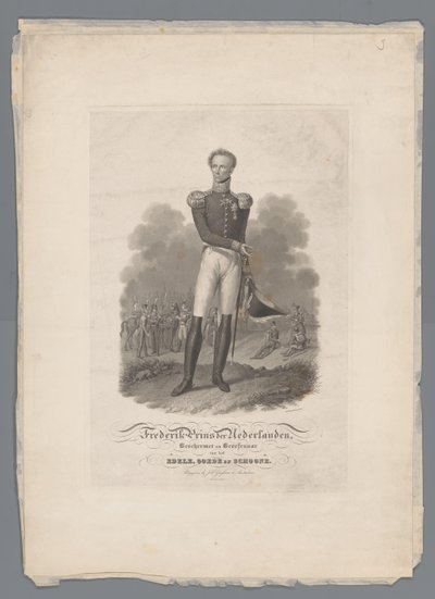 Federico Principe dei Paesi Bassi, Protettore e Cultore del Nobile, Buono e Bello da Willem Hendrik Hoogkamer