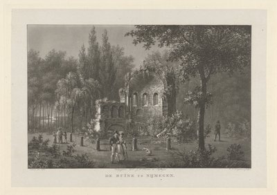 Cappella di San Martino (Valkhof) a Nimega da Willem Hendrik Hoogkamer