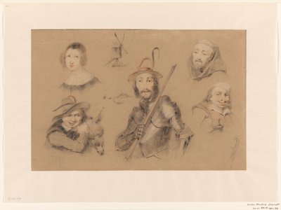 Figure di Don Chisciotte da Willem Hendrik Schmidt