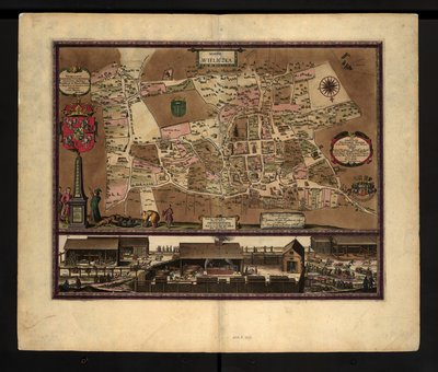 Immagine della miniera di sale di Wieliczka di Wilhelm Hondius, Polonia da Willem Hondius