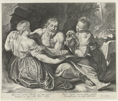Lot e le sue figlie da Willem Isaacsz Swanenburg
