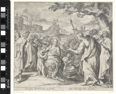 Cristo benedice i bambini da Willem Isaacsz. van Swanenburg